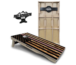 Nurse Thin Line Flag Cornhole Boards - Pro Solution Elite Series by Cornhole Solutions, custom cornhole board main product photo