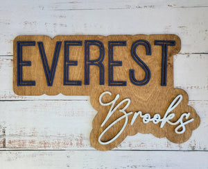 Nursery Sign by EverLee Creations, Southern home decor detail photo 6