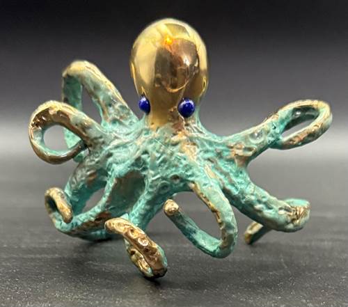 Bronze Octopus Cuff-BRB1014