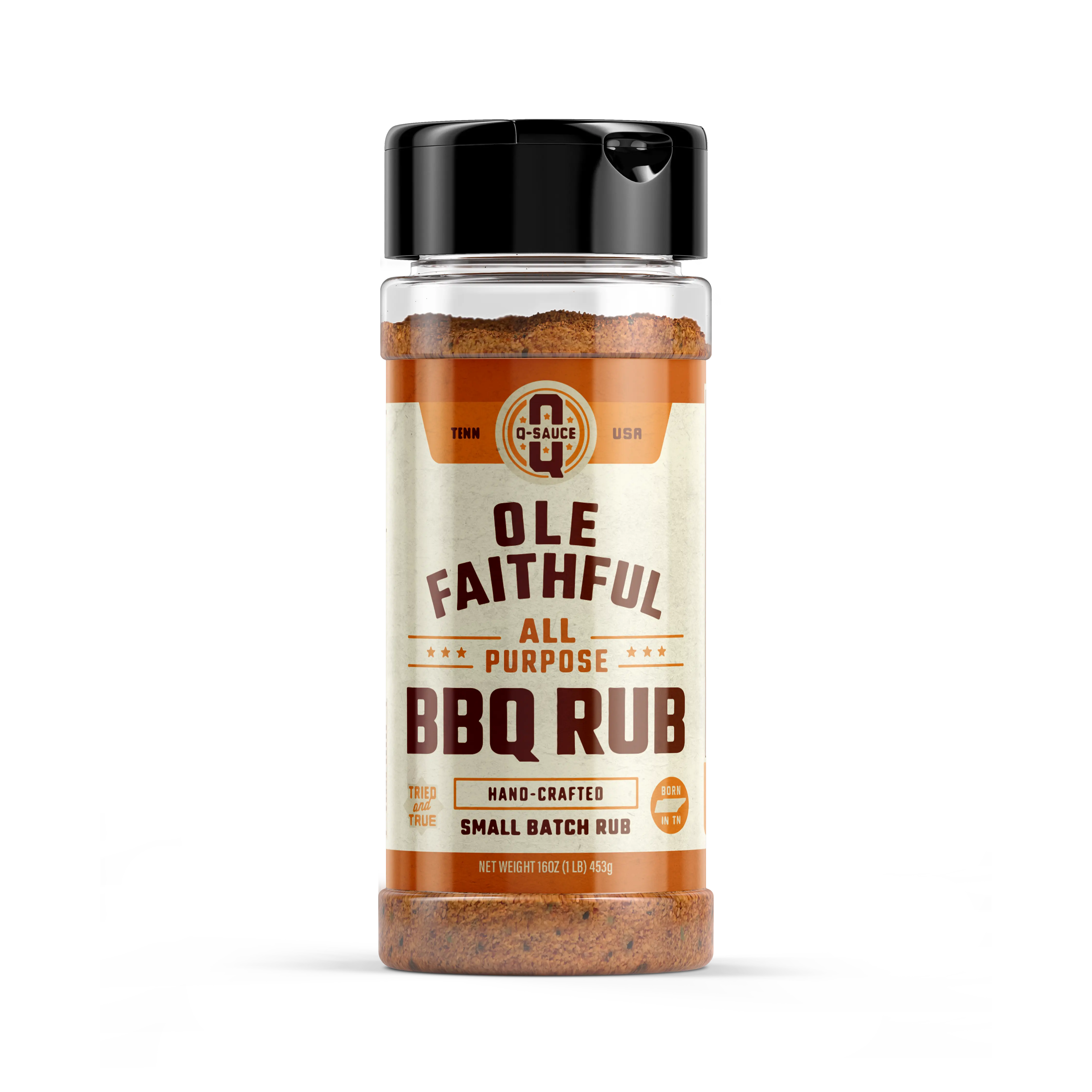 Ole Faithful - All Purpose BBQ Rub by Q Sauce, Southern food gift main product photo