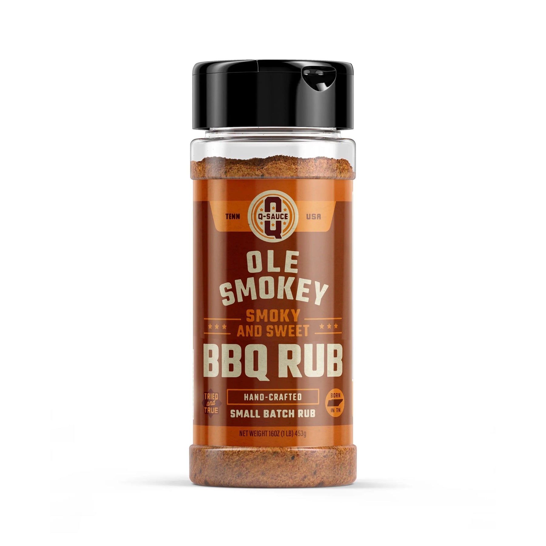 Ole Smokey BBQ Rub by Q Sauce, Southern food gift main product photo