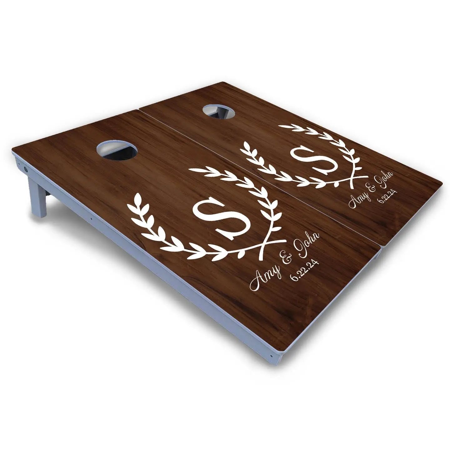 Open Laurel Cornhole Boards - All Weather Series by Cornhole Solutions, custom cornhole board detail photo 4