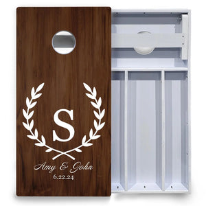 Open Laurel Cornhole Boards - All Weather Series by Cornhole Solutions, custom cornhole board detail photo 5