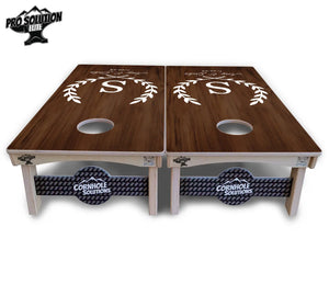 Open Laurel Cornhole Boards - Pro Solution Elite Series by Cornhole Solutions, custom cornhole board detail photo 3