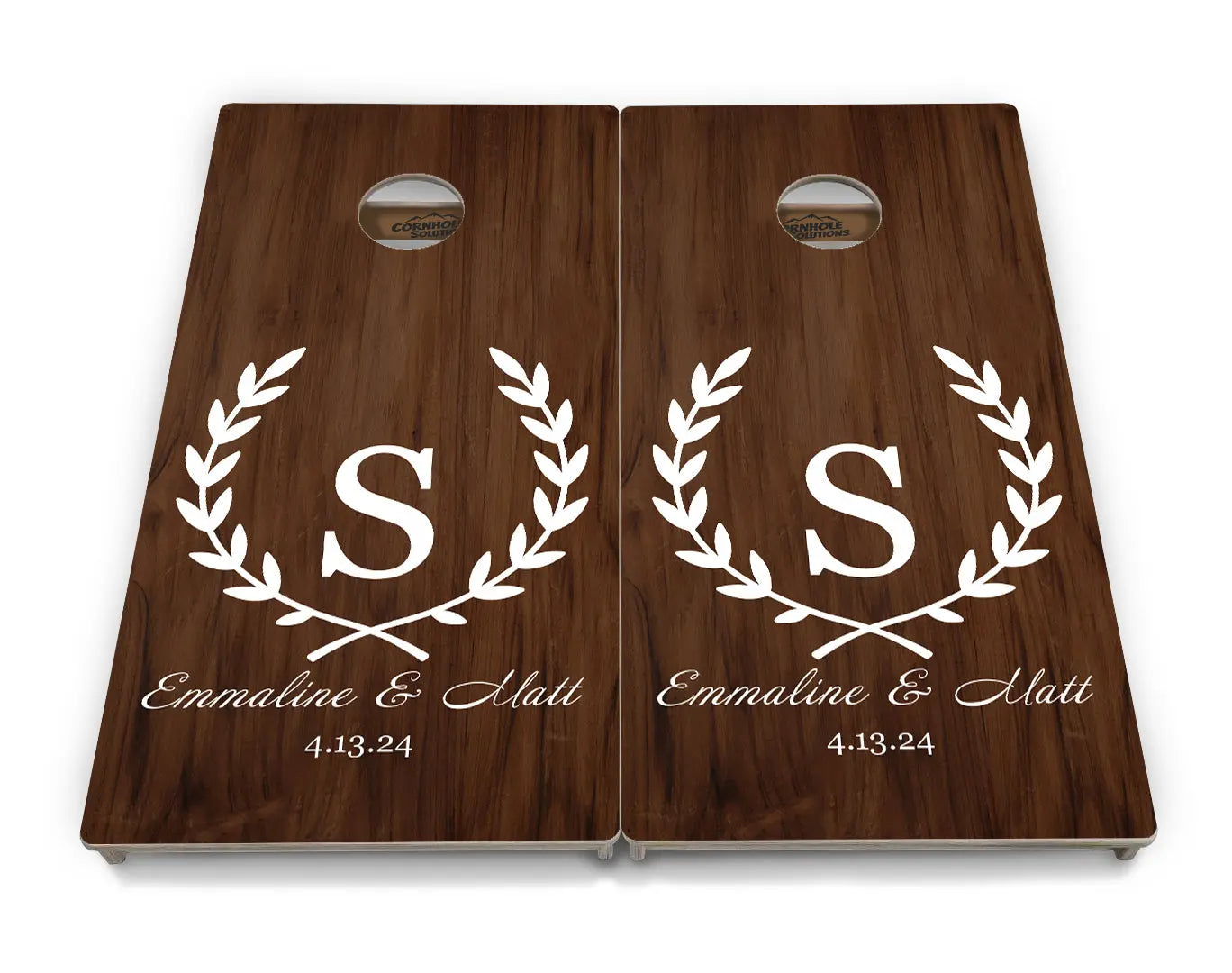 Open Laurel Cornhole Boards - Professional Tournament Series by Cornhole Solutions, custom cornhole board detail photo 5