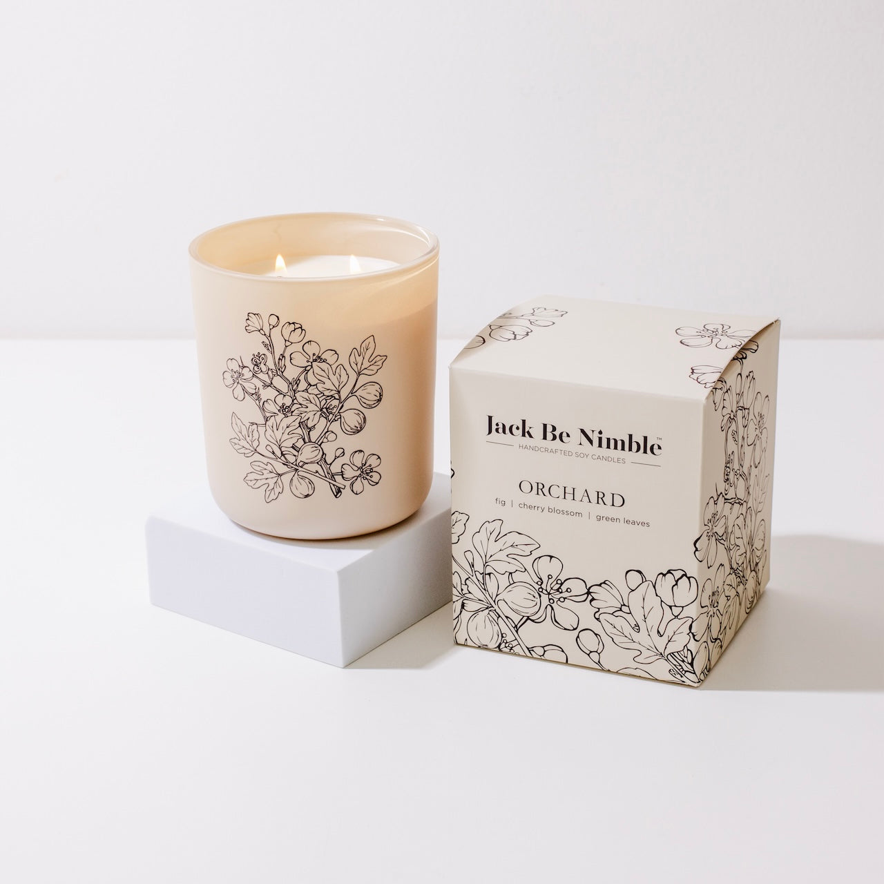 12oz Orchard Luxury Soy Candle by Jack Be Nimble Candles image 1