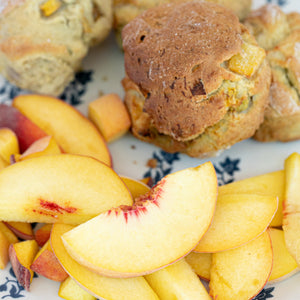 Orchard Peach Cream Scones by Two and a Half Irishmen - Traditional Irish Baking