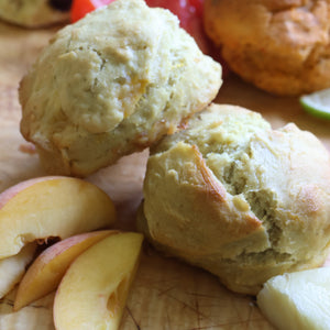 Orchard Peach Cream Scones - Gluten Free by Two and a Half Irishmen - Traditional Irish Baking
