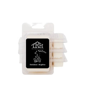 Outdoor Nights Wax Melts by The Rustic House, scented candle main product photo