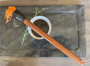 Outset Silicone Sauce Mop & Basting Brush by Q Sauce, Southern food gift detail photo 2