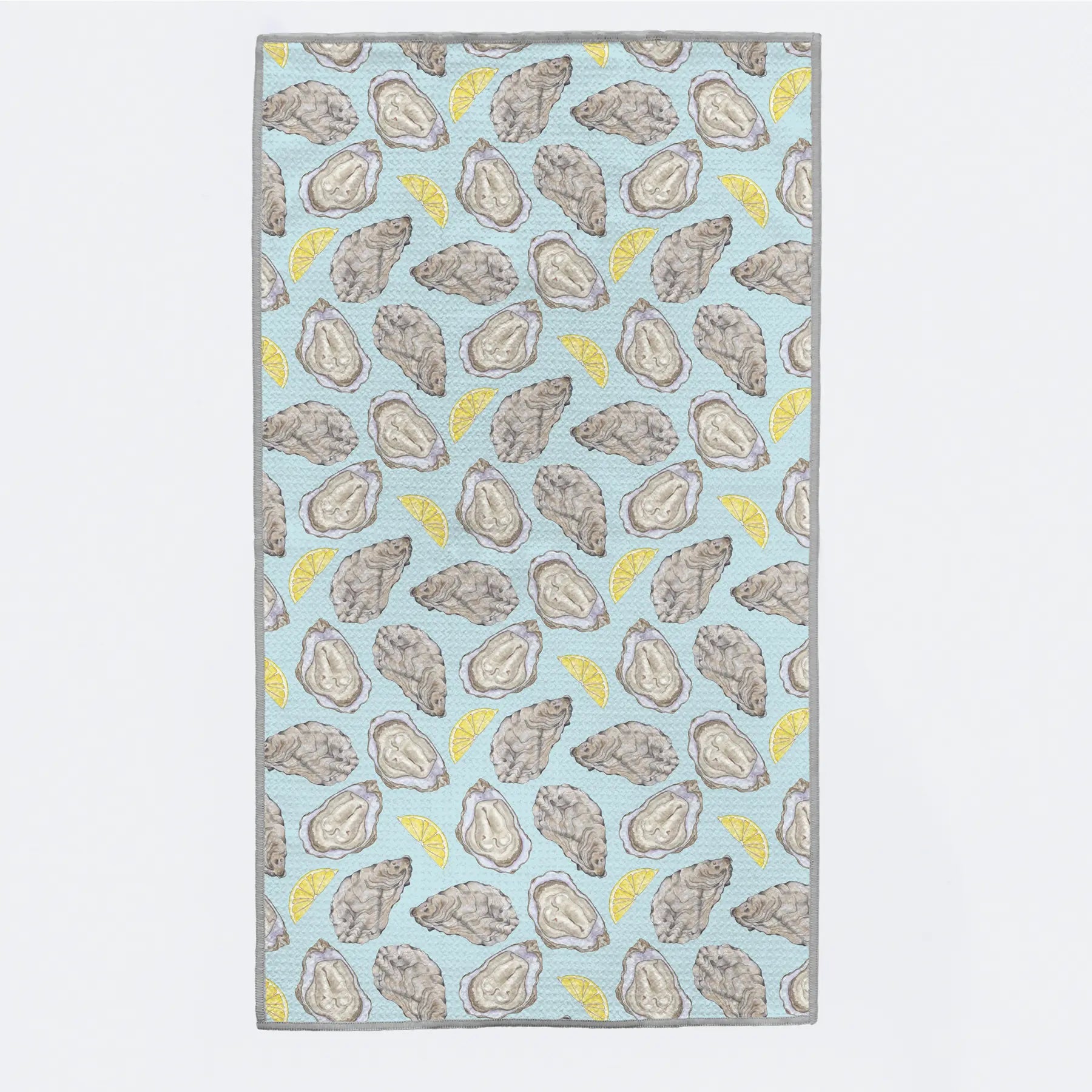 Oyster Kitchen Towel by Nola Tawk, tea towel detail photo 2
