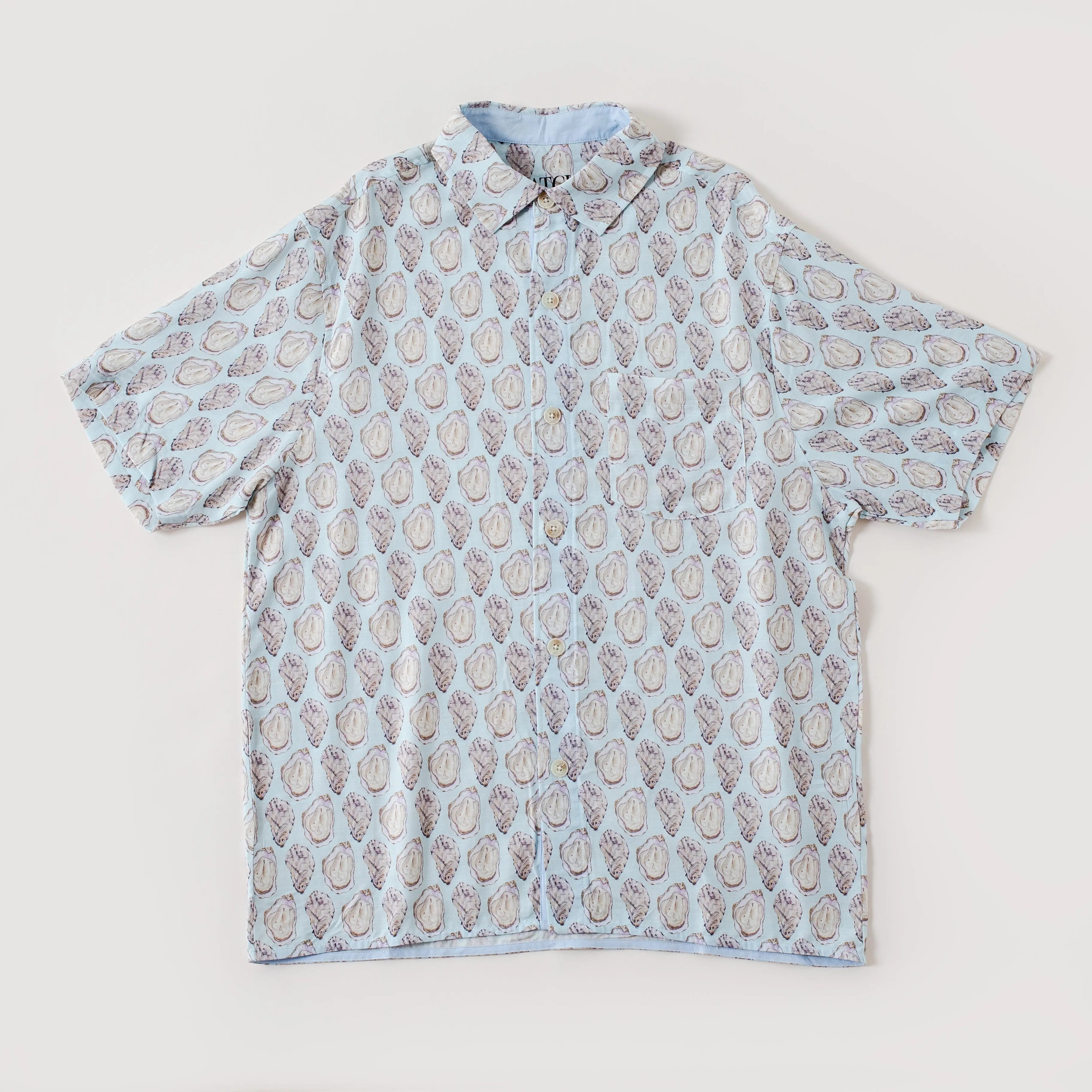 Oyster Men's Festival Shirt by Nola Tawk, Southern lifestyle apparel main product photo