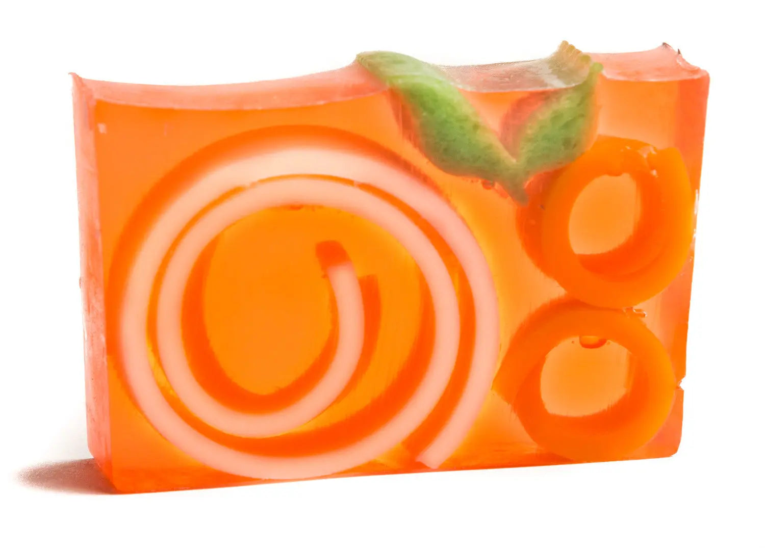 Peach Soap Slice 5.5 Oz. by Essential Journeys, natural skincare main product photo