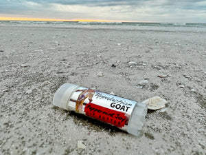Peppermint Joy Luxury Lip Butter™ - The Appalachian Goat by Essential Journeys, Southern food gift detail photo 2