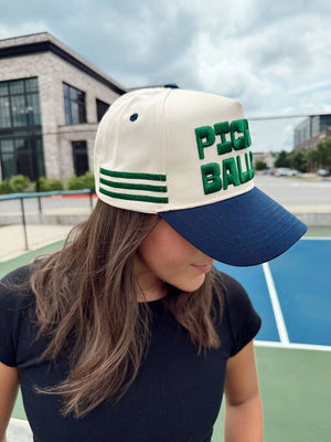 PICKLEBALLER - Vintage Trucker Hat by KenzKustomz, Southern lifestyle apparel detail photo 6