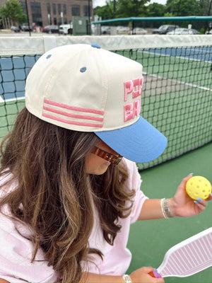 PICKLEBALLER - Vintage Trucker Hat by KenzKustomz, Southern lifestyle apparel detail photo 12