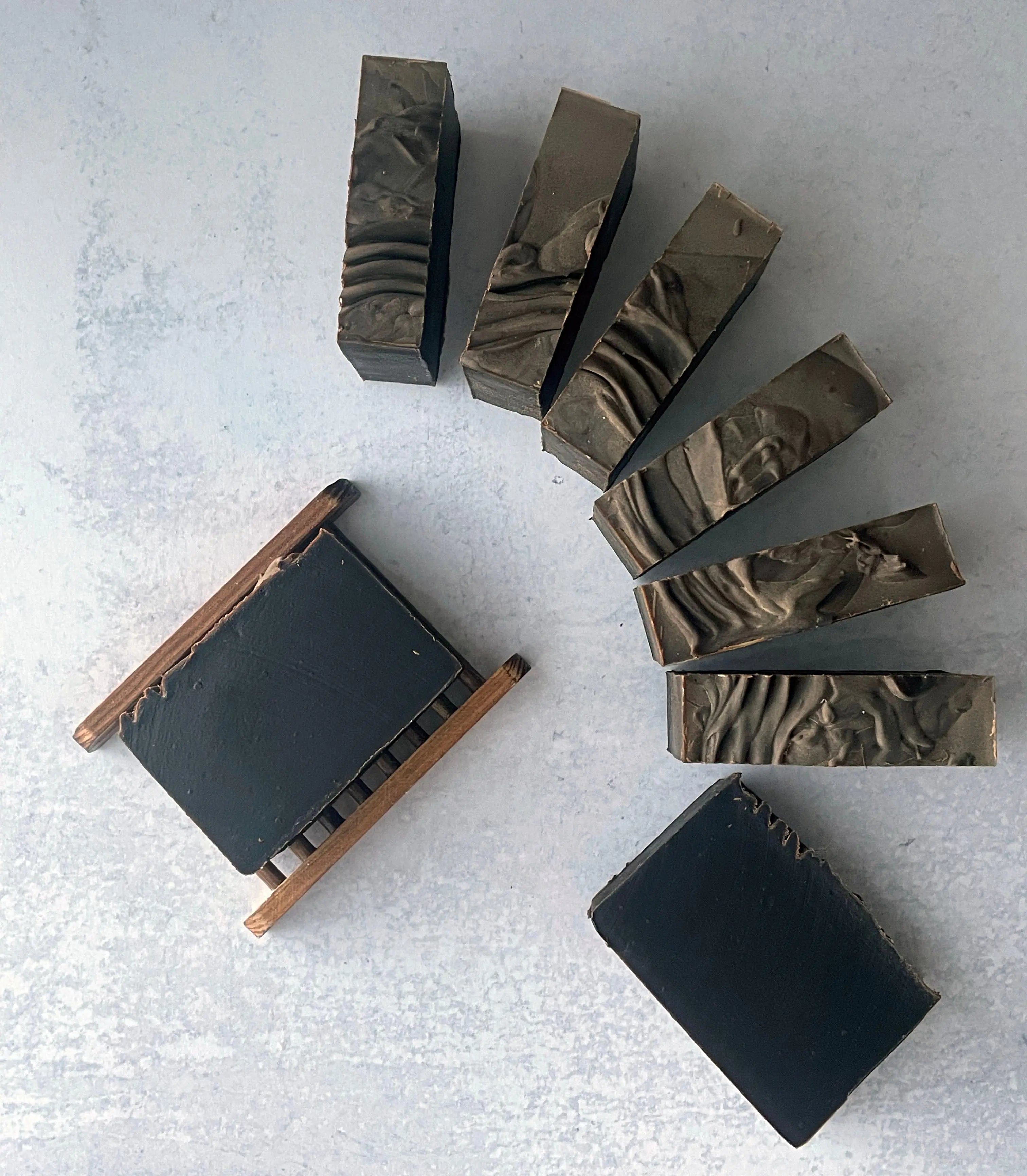Pine Tar Soap W Pumice by Lustful Bath, LLC, natural skincare main product photo