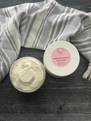 Pineapple Mango Body Butter by Lustful Bath, LLC, natural skincare detail photo 2