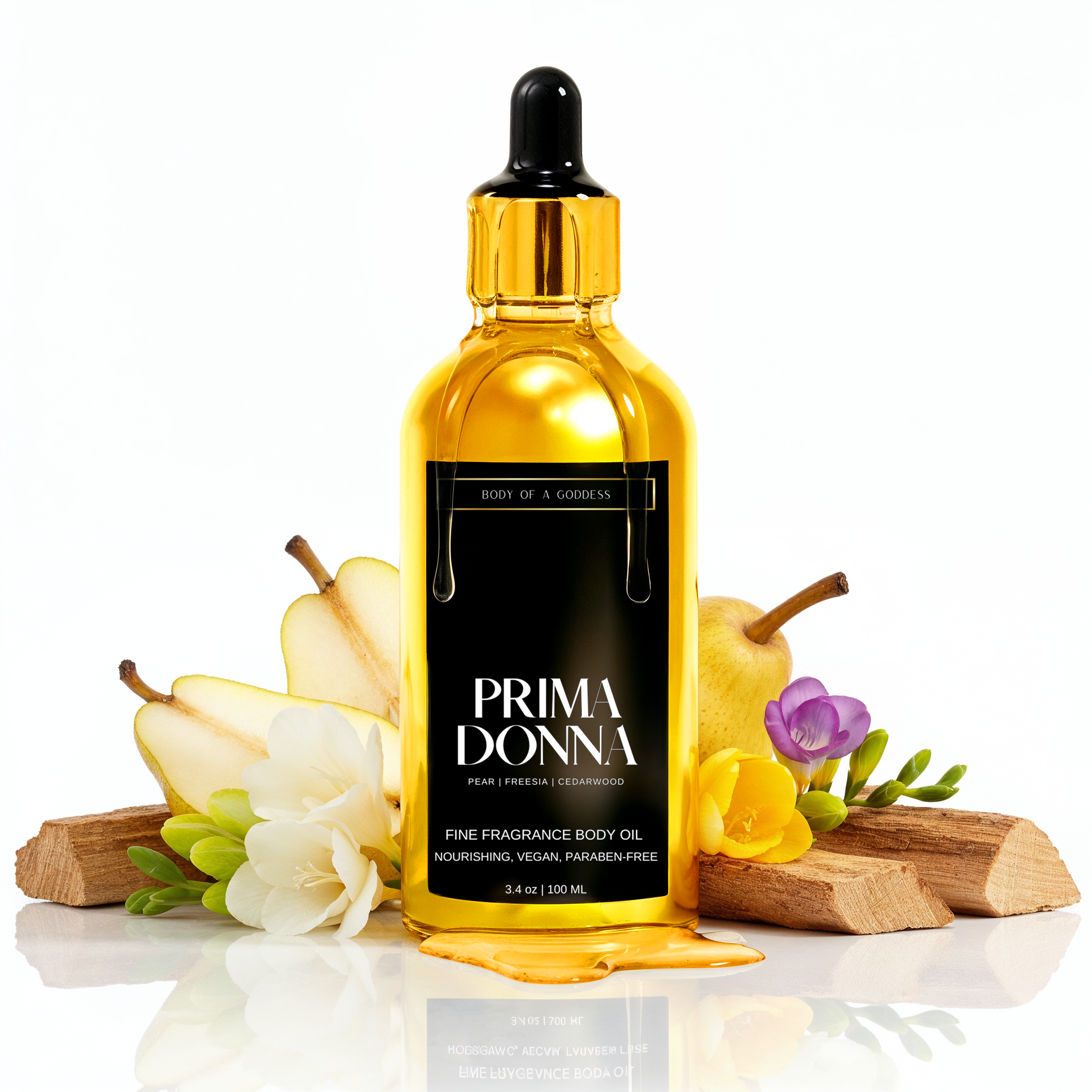 PRIMA DONNA BODY OIL by Body of a Goddess