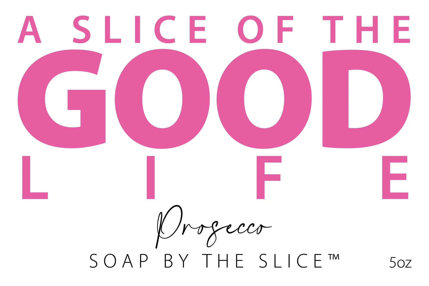 Prosecco Soap Slice 5 Oz. by Essential Journeys, natural skincare detail photo 5