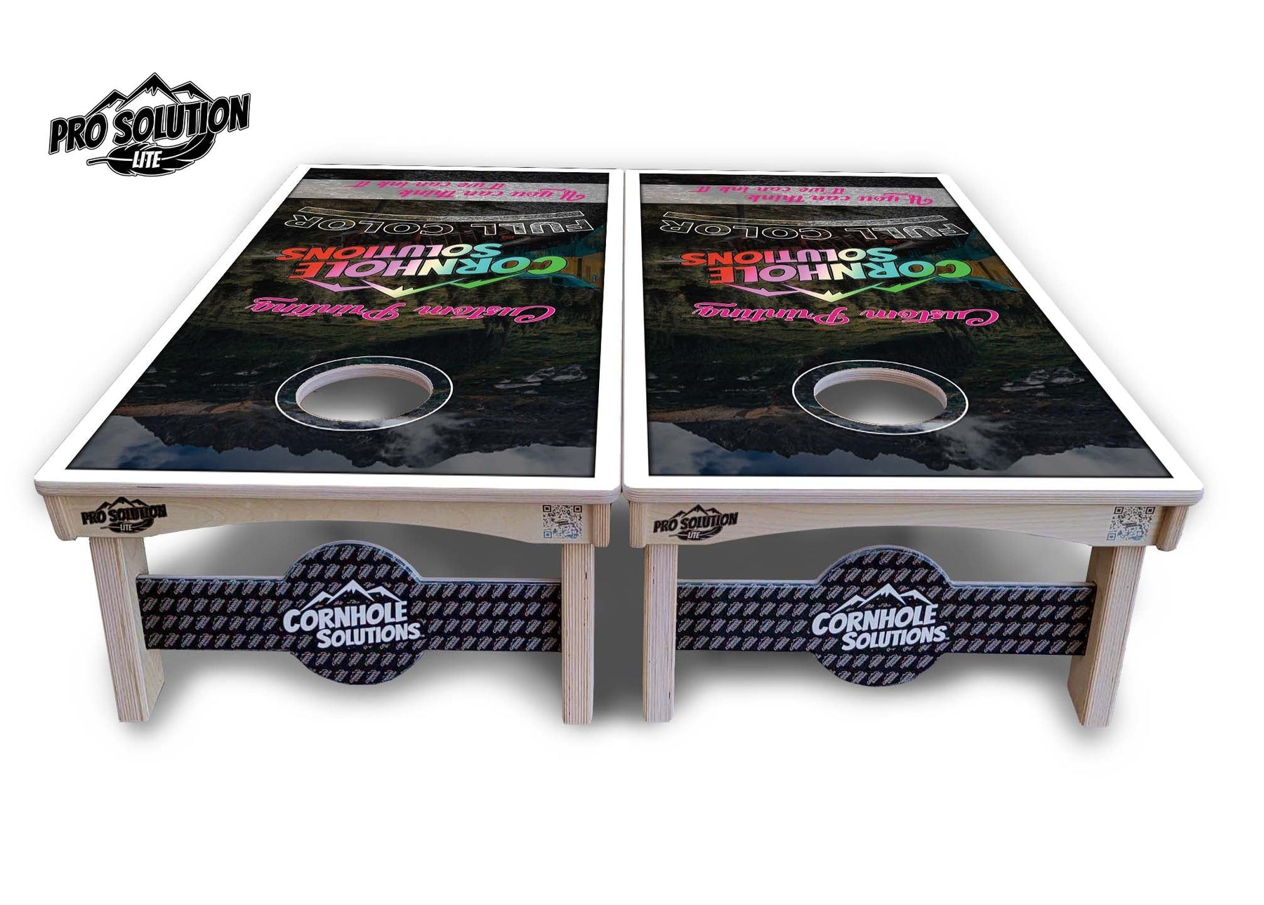 Custom Cornhole Boards - Pro Solution Lite Series by Cornhole Solutions, custom cornhole board detail photo 5