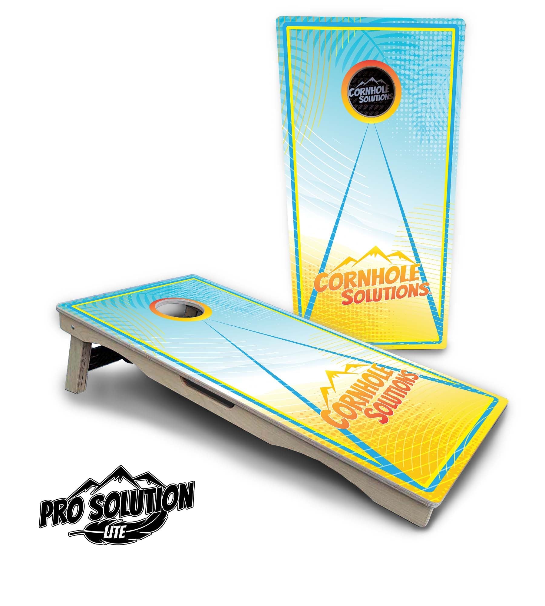 Summertime - Cornhole Boards - Pro Lite Series