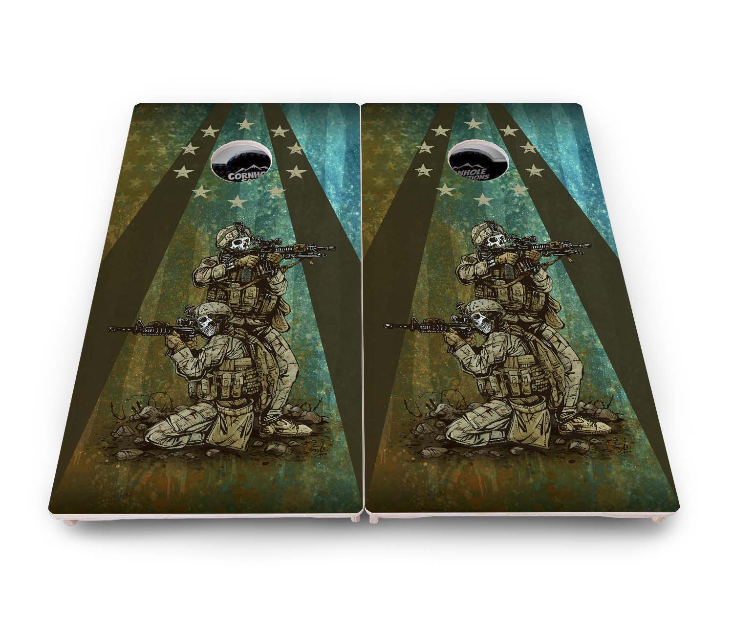 Artist Series Cornhole Boards - Pro Lite or Pro Elite
