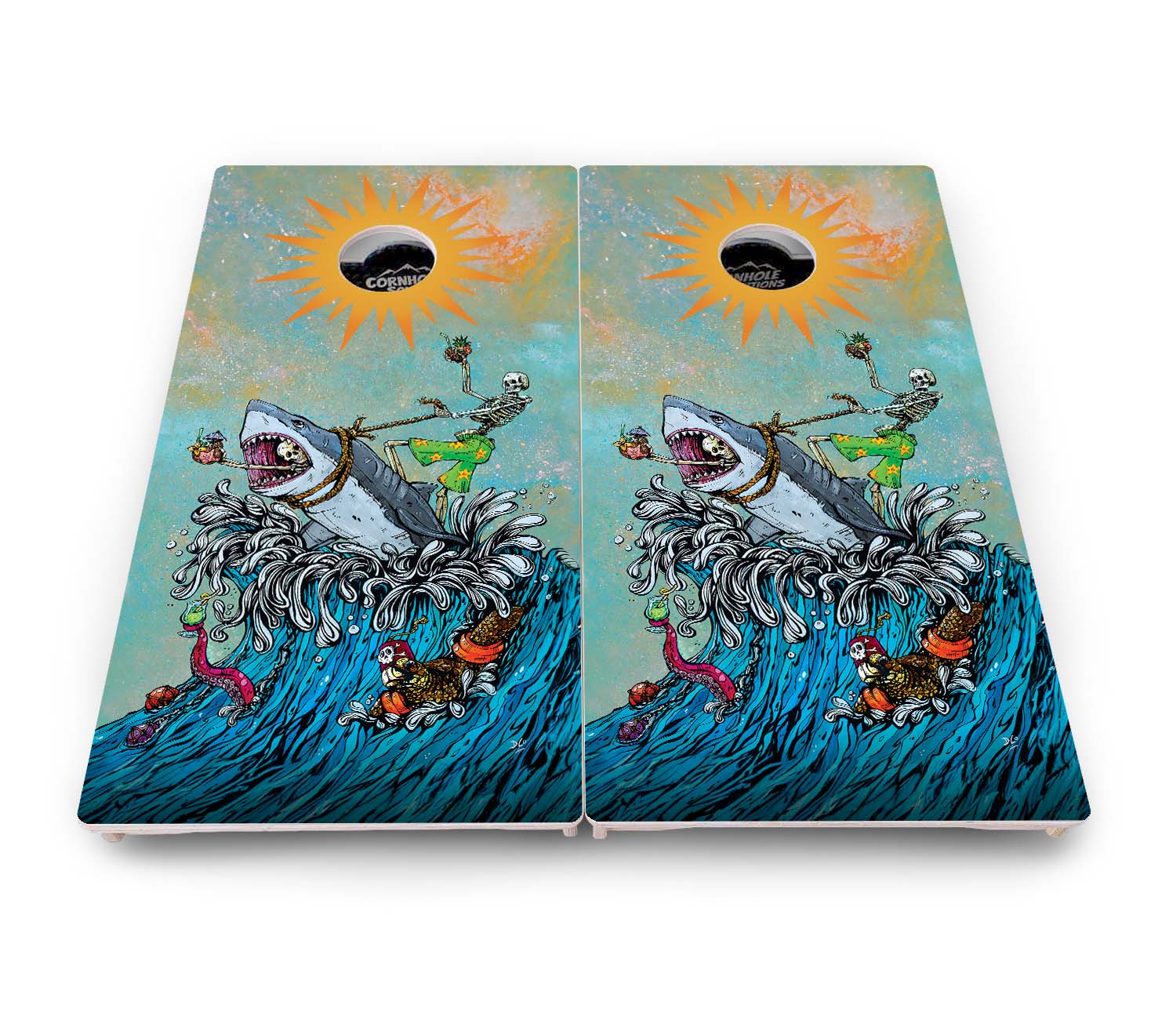 Artist Series Cornhole Boards - Pro Lite or Pro Elite