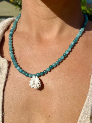 Pacific Drupa Necklace by HALT, handmade jewelry detail photo 2