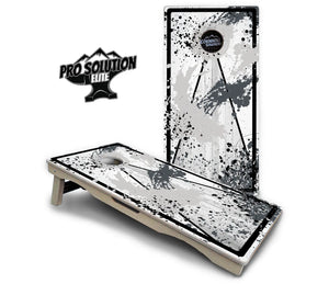 Paint Splatter Cornhole Boards - Pro Solution Elite Series by Cornhole Solutions, custom cornhole board detail photo 9