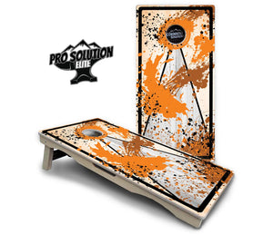 Paint Splatter Cornhole Boards - Pro Solution Elite Series by Cornhole Solutions, custom cornhole board detail photo 11