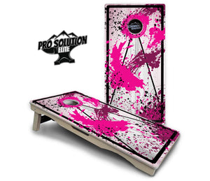 Paint Splatter Cornhole Boards - Pro Solution Elite Series by Cornhole Solutions, custom cornhole board detail photo 13