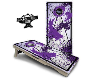 Paint Splatter Cornhole Boards - Pro Solution Elite Series by Cornhole Solutions, custom cornhole board detail photo 15
