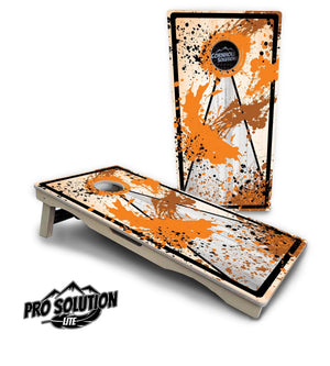 Paint Splatter Cornhole Boards - Pro Solution Lite Series by Cornhole Solutions, custom cornhole board detail photo 10