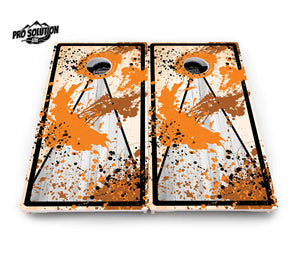 Paint Splatter Cornhole Boards - Pro Solution Lite Series by Cornhole Solutions, custom cornhole board detail photo 11