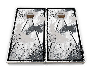 Paint Splatter Cornhole Boards - Professional Tournament Series by Cornhole Solutions, custom cornhole board detail photo 4