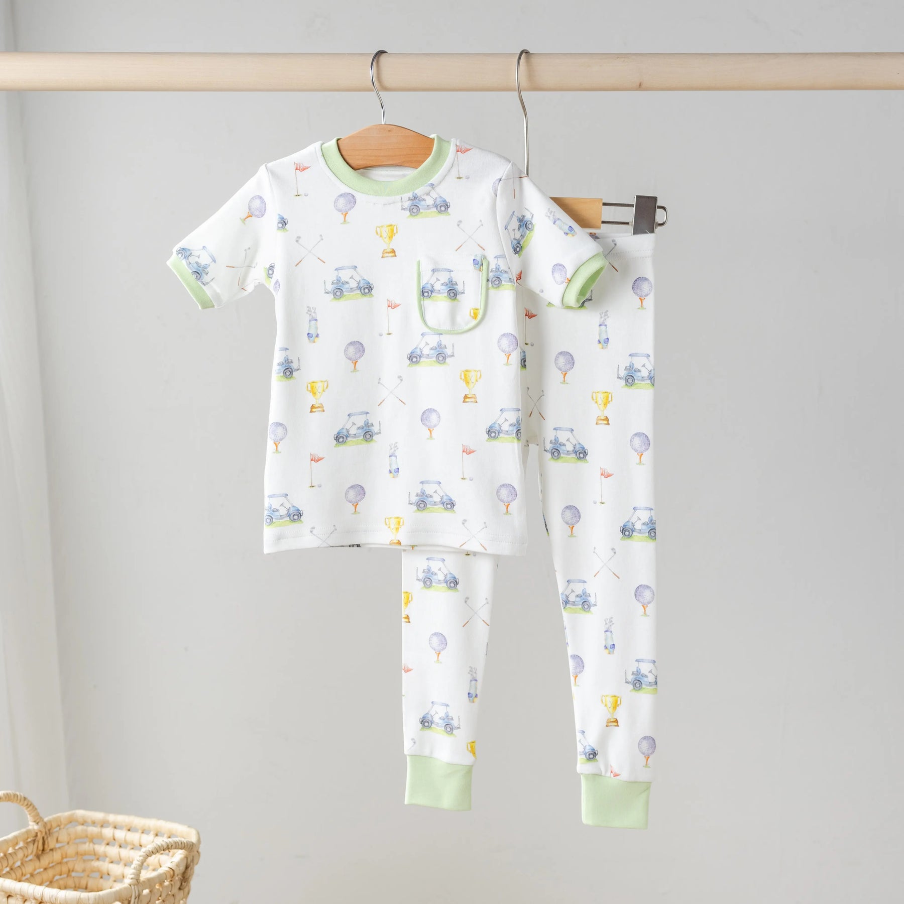 Pajama Masters Organic Cotton Pajama Set by Nola Tawk, Southern food gift main product photo