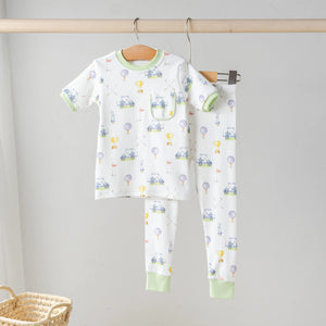 Pajama Masters Organic Cotton Pajama Set by Nola Tawk, Southern food gift main product photo