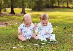 Pajama Masters Organic Cotton Pajama Set by Nola Tawk, Southern food gift detail photo 5
