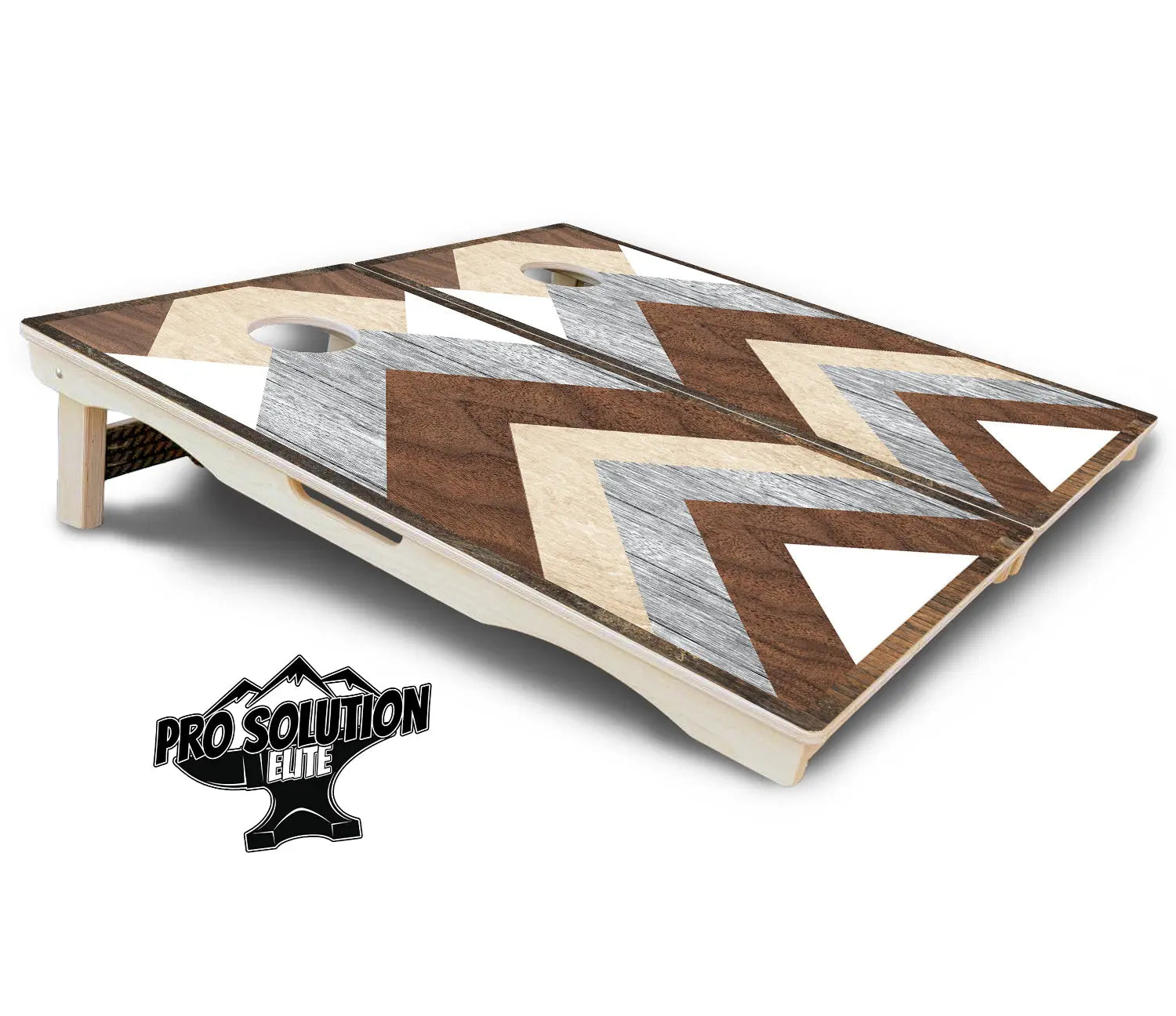 Pallet Wood Cornhole Board - Pro Solution Elite Series by Cornhole Solutions, custom cornhole board detail photo 5