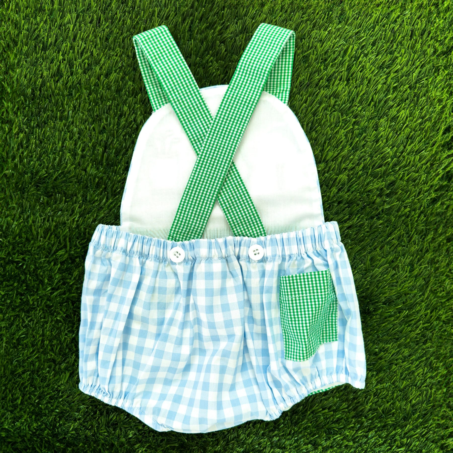 Par-Tee Golf Sunsuit by Seven Lantern Lane, Southern lifestyle apparel detail photo 4