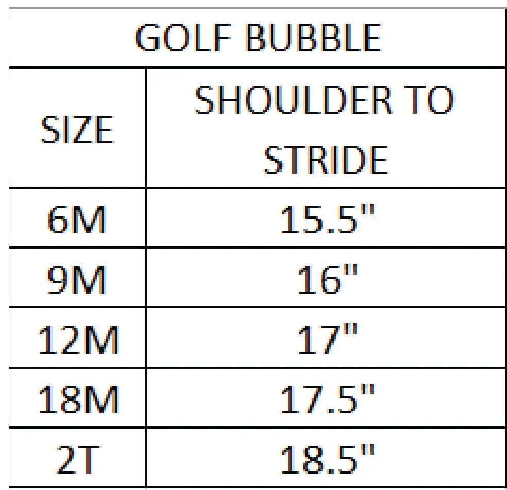 Par-Tee Golf Sunsuit by Seven Lantern Lane, Southern lifestyle apparel detail photo 11