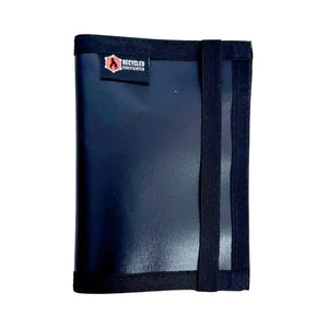 Passport Notebook Wallet – Combat Boot Leather Edition by Recycled Firefighter, paper gift detail photo 2