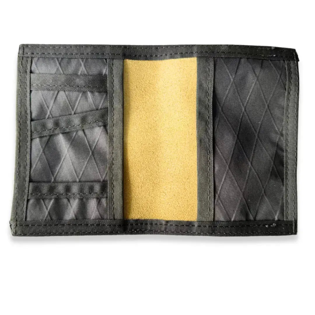 Passport Notebook Wallet – Combat Boot Leather Edition by Recycled Firefighter, paper gift detail photo 4
