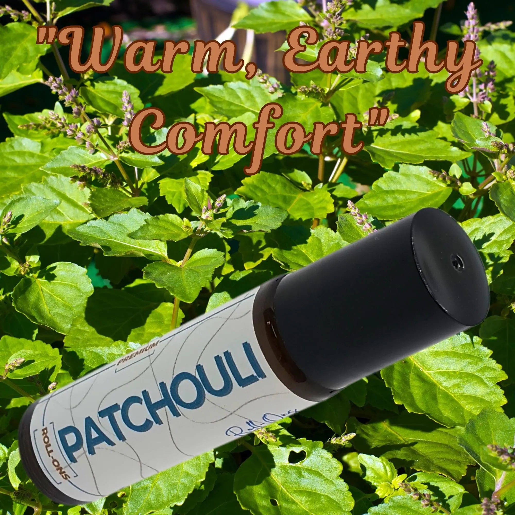 Patchouli Roll-On Oil | ResilScents™ by ResilScents, scented candle detail photo 2
