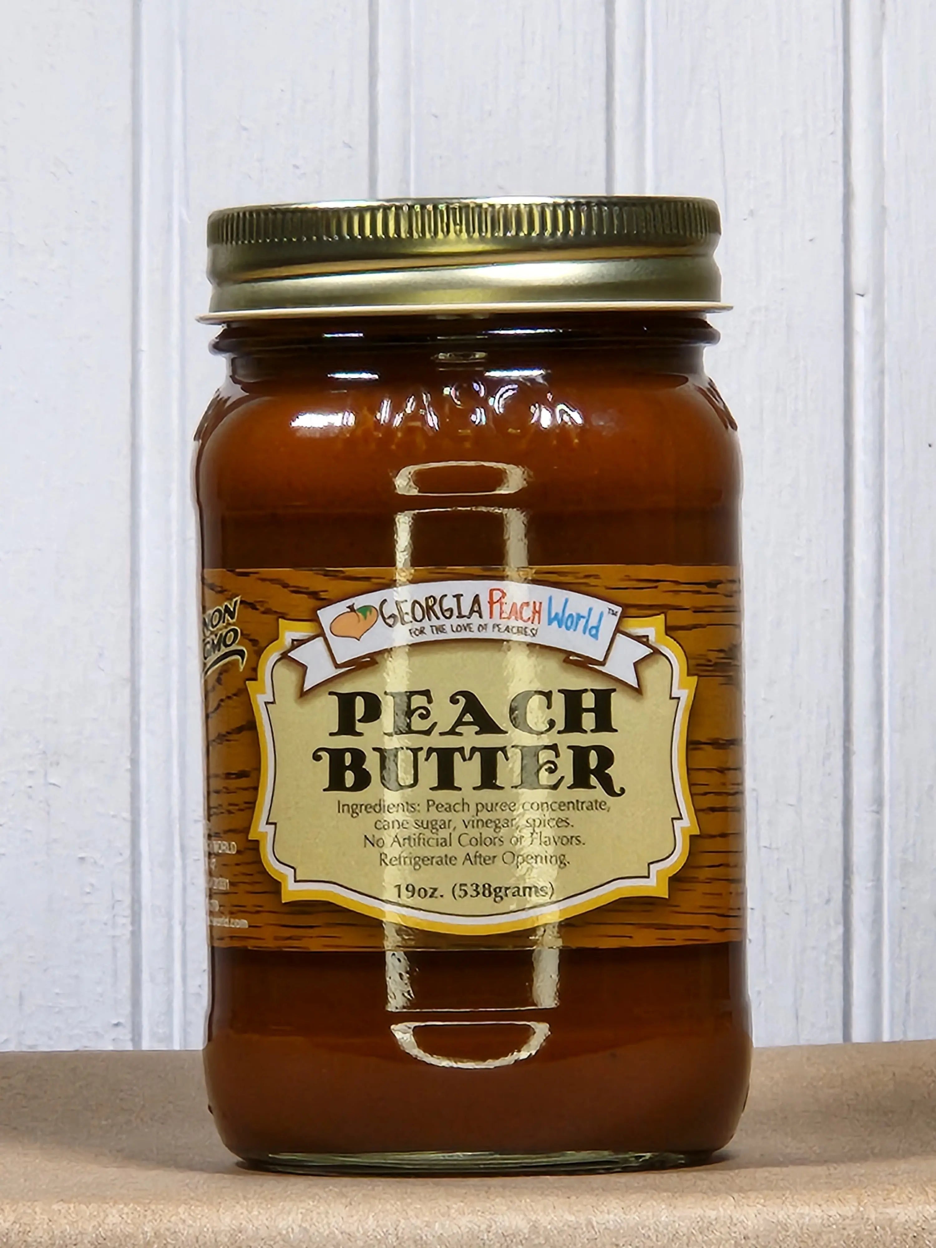 Peach Butter by Georgia Peach World, natural skincare main product photo