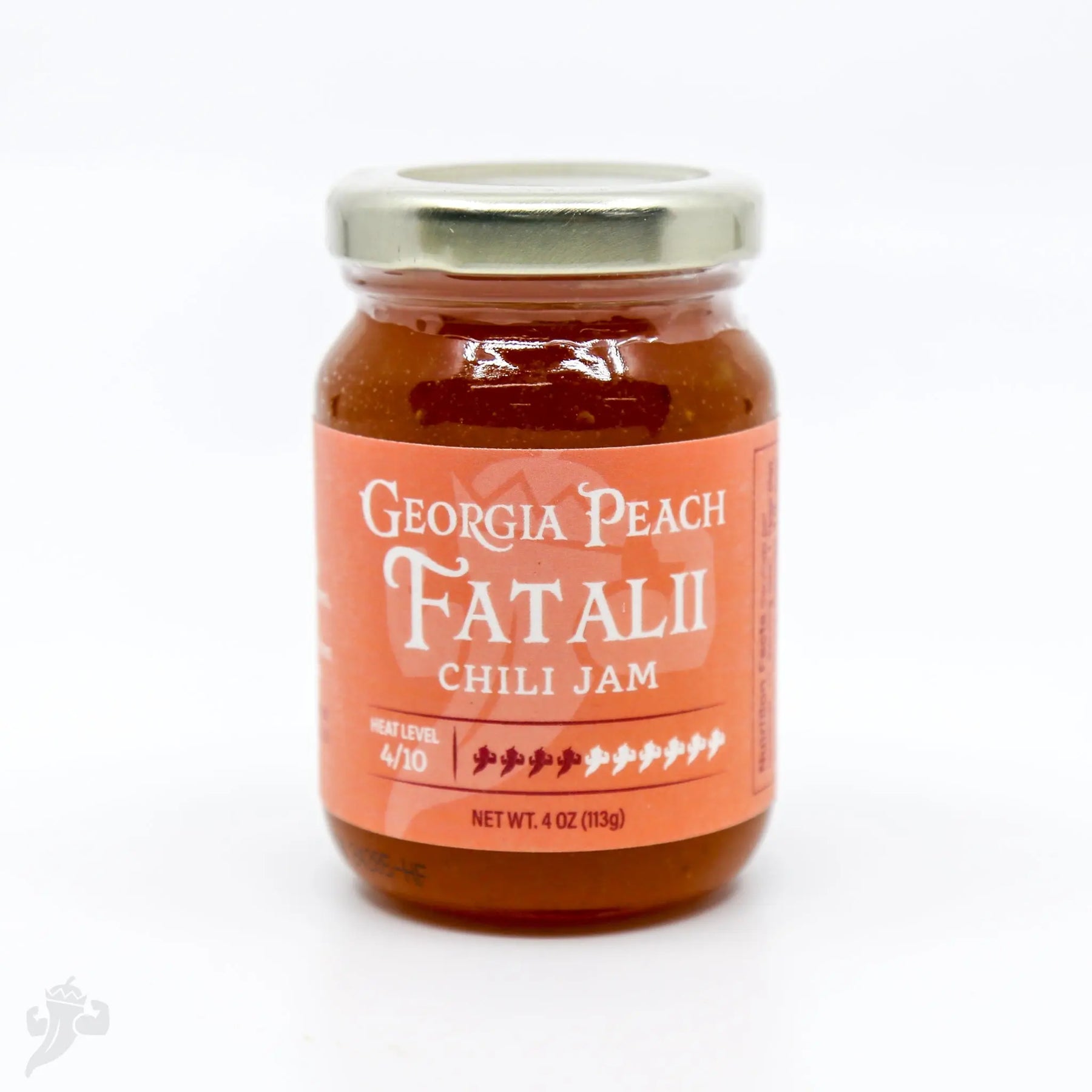 Peach Fatalii Jam by Powerful Pepper Company, Southern food gift main product photo