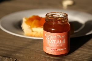 Peach Fatalii Jam by Powerful Pepper Company, Southern food gift detail photo 4