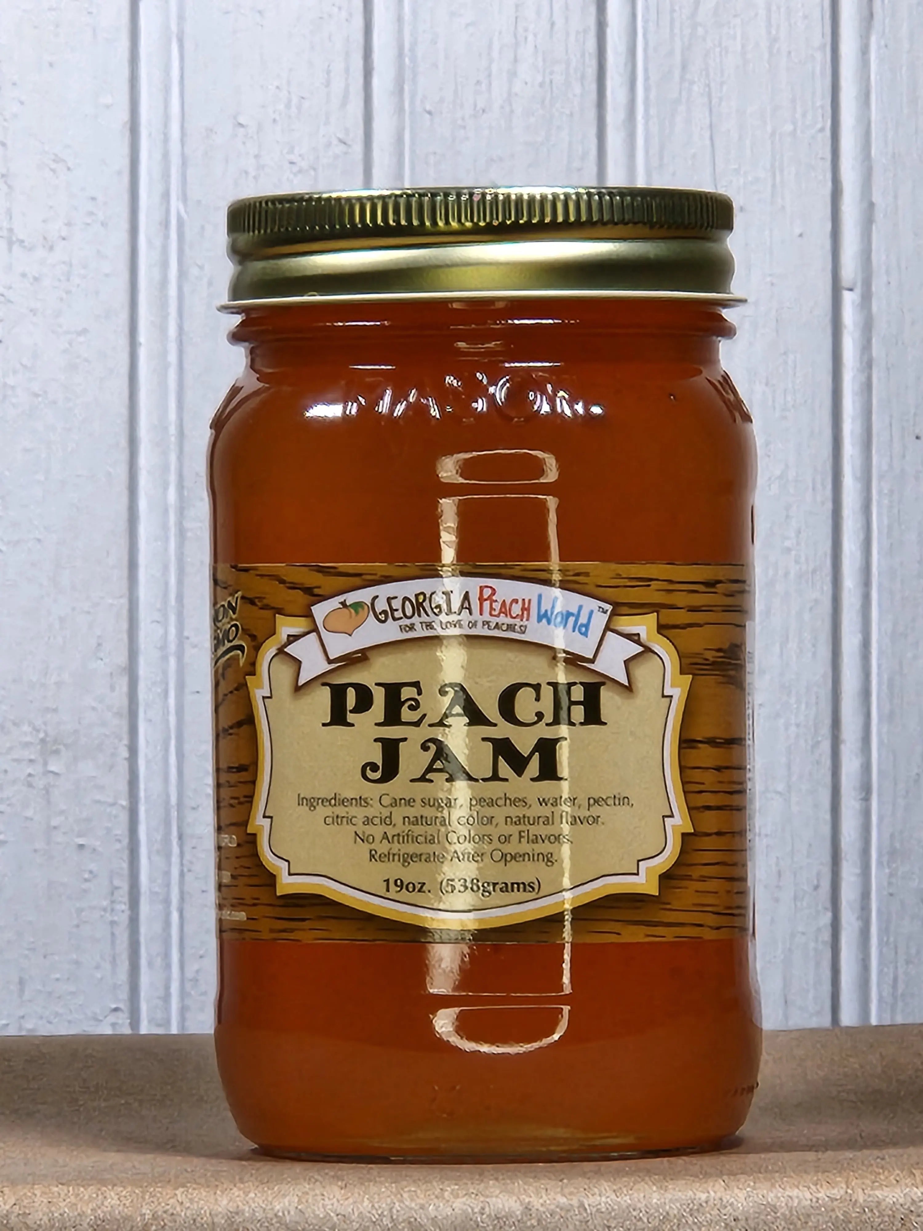 Peach Jam by Georgia Peach World, Southern food gift main product photo