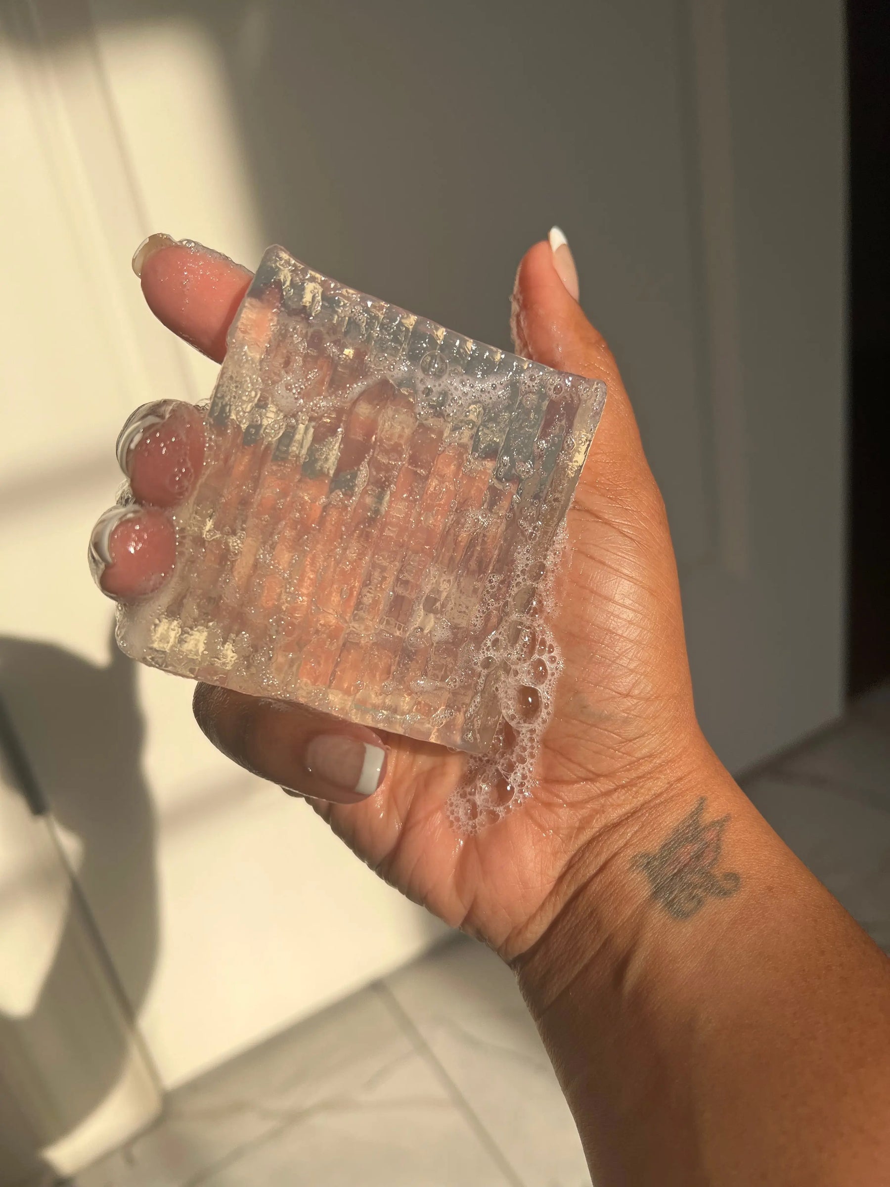 Peppermint Yoni Bar by Virtuous Soap Company, Southern food gift detail photo 2